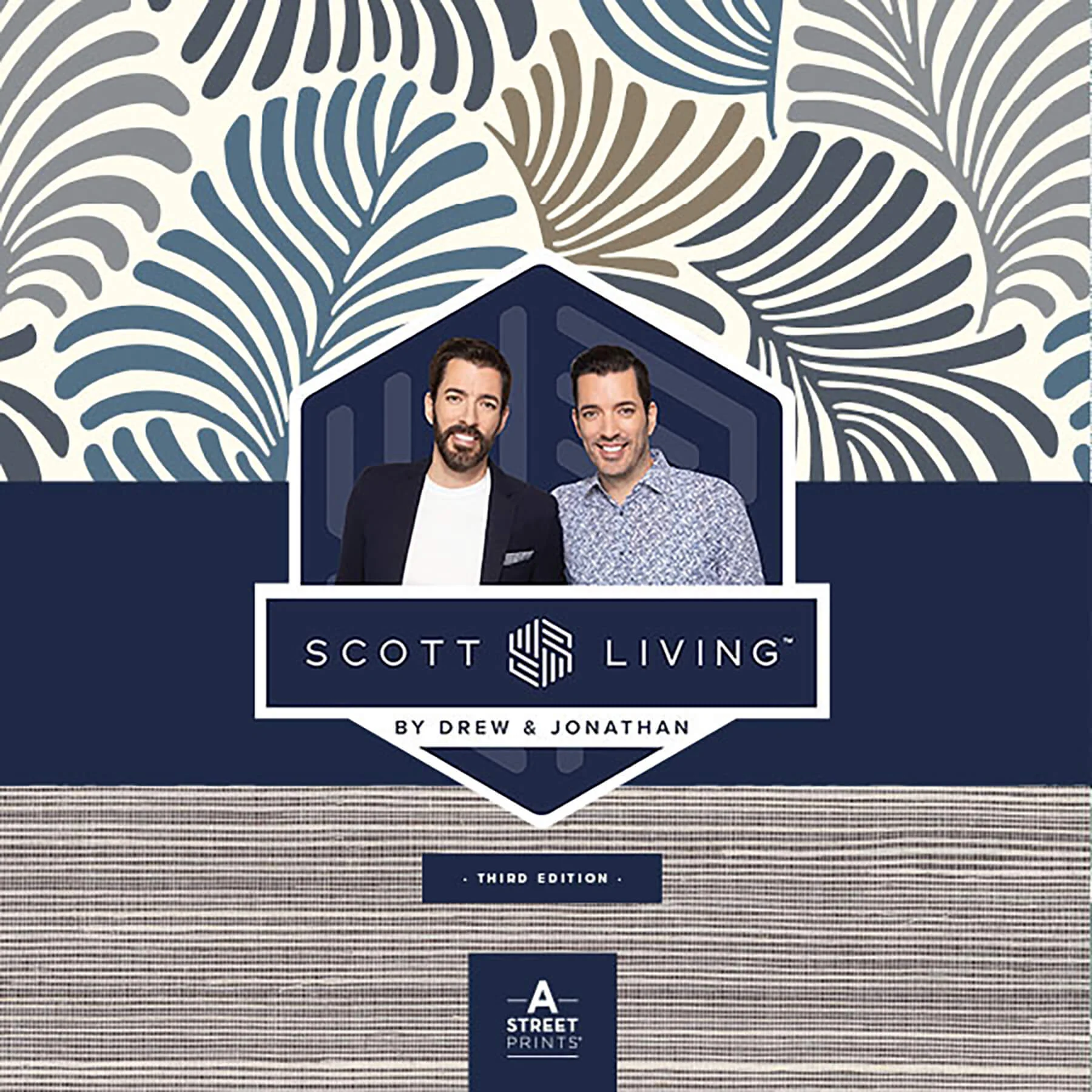 Scott Living Colcord Sisal Wallpaper - Teal - Image 5