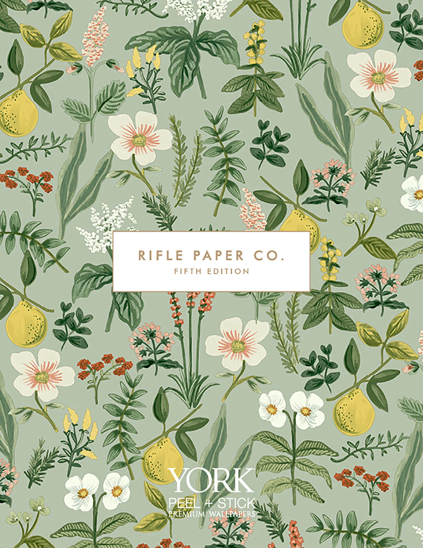 Rifle Paper Co. Elodie Peel & Stick Wallpaper - Gold - Image 6