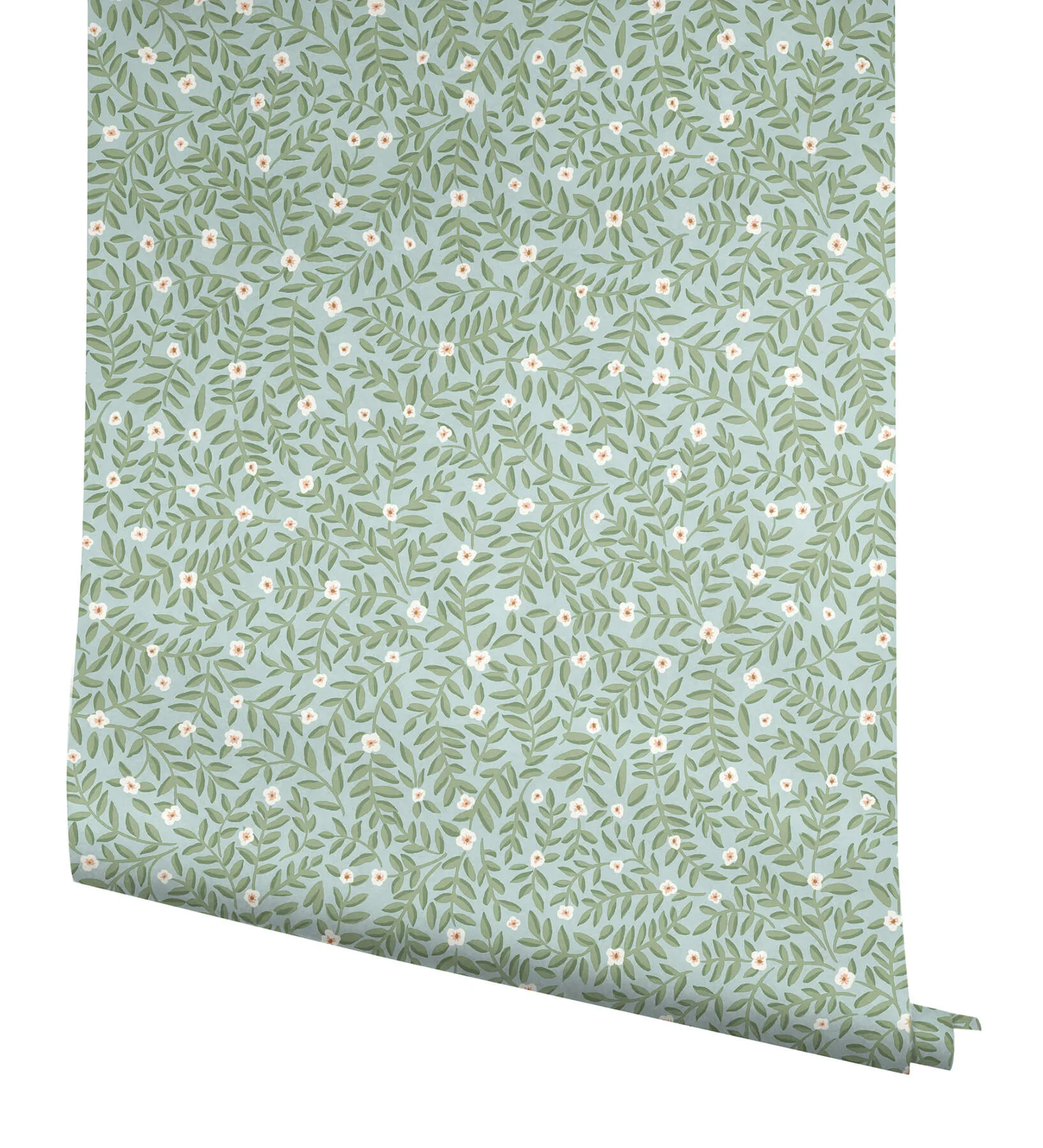 Rifle Paper Co. Elodie Peel & Stick Wallpaper - Light Blue - Image 4